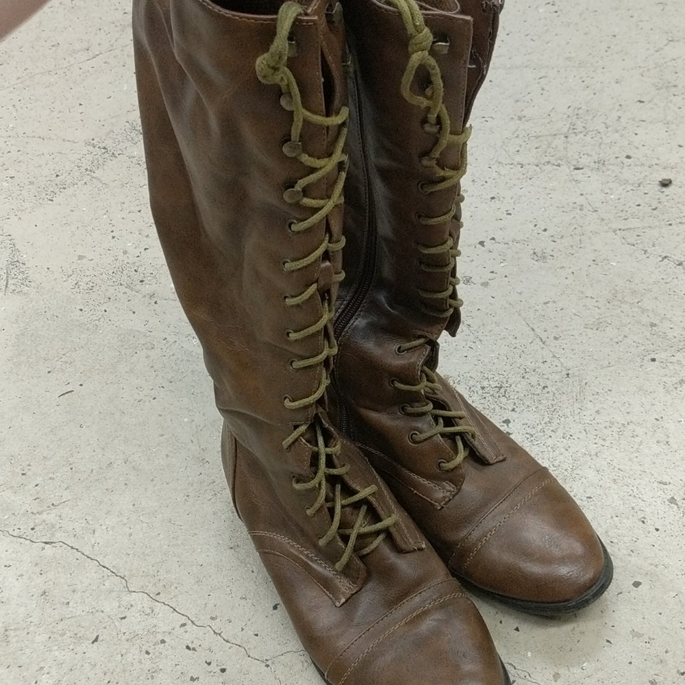 Lace up boots